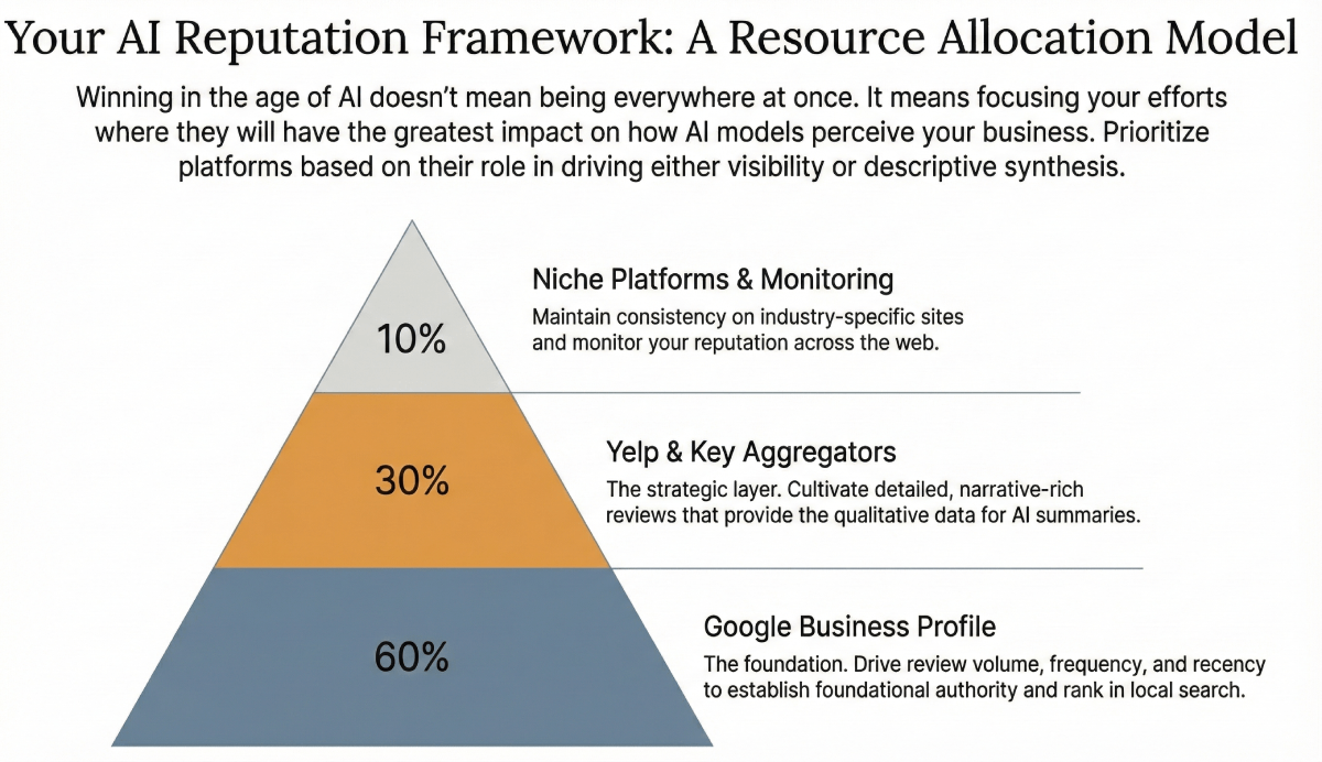 AI Reputation framework diagram